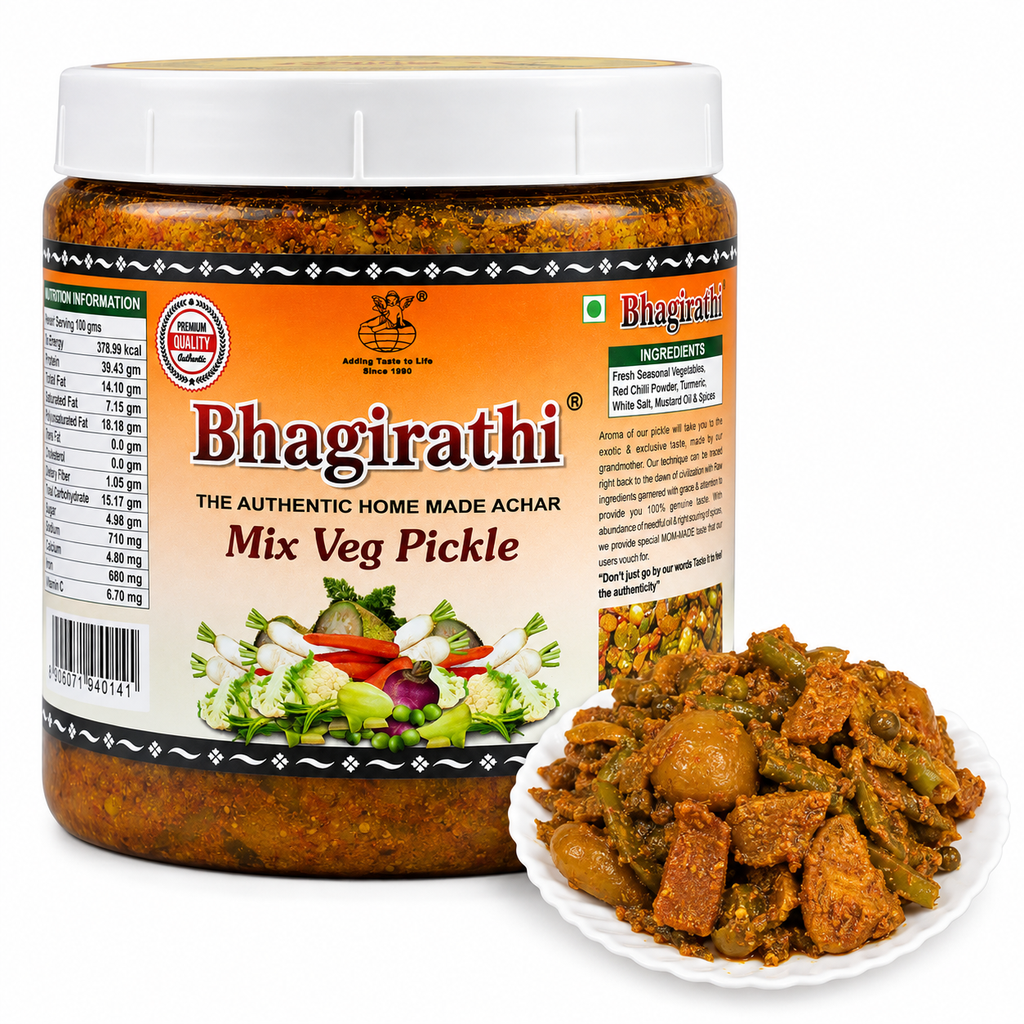 Mixed Vegetable Pickle ( मिक्स सब्जियों का अचार )